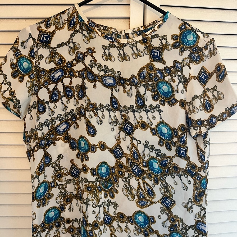 Blouse short sleeve